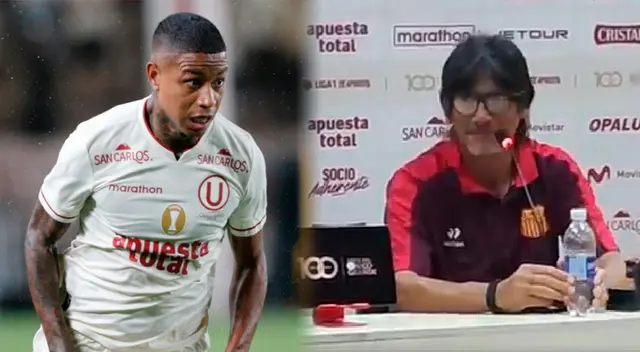 Ángel Comizzo hizo polémico gesto al escuchar que Universitario se preparó para la Copa Libertadores