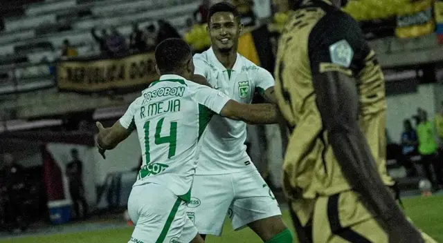 Atlético Nacional y Águilas Doradas juegan por la Liga BetPlay 2024.