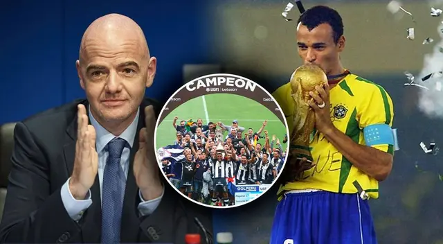¿Por qué un ícono de Alianza Lima se juntó con Cafú y el presidente de la FIFA?