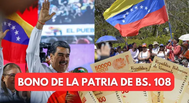 Conoce AQUÍ cómo COBRAR HOY el Bono de la Patria de 108 bolívares en Venezuela. Conoce AQUÍ cómo COBRAR HOY el Bono de la Patria de 108 bolívares en Venezuela.