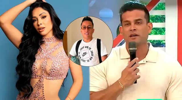 Christian Domínguez no confirmó el romance entre Cueva y Pamela Franco.