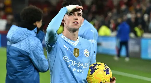 Manchester City se impuso 3-1 a Brentford con triplete de Phil Foden
