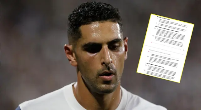 ¿Alianza Lima puede rescindirle a Pablo Sabbag?