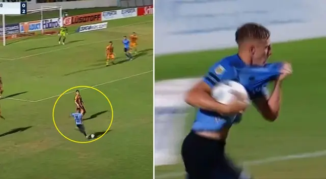 Bryan Reyna brindó tremenda asistencia en Belgrano
