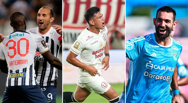 Alianza, Universitario y Cristal han sumando 6 puntos en dos fechas. Foto: Composición Líbero/Alianza Lima/Universitario/Cristal