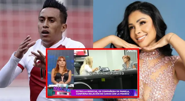 Pamela Franco y Christian Cueva habrían estado juntos en cuarto