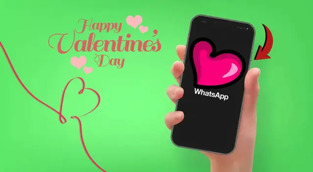 Celebra San Valentín y cambia el ícono de tu WhatsApp por uno original