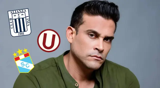 Christian Domínguez en hincha de Universitario de Deportes.