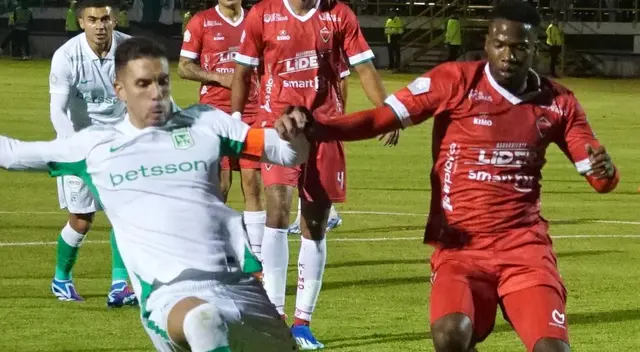 Patriotas y Atlético Nacional juegan por la Liga BetPlay 2024.