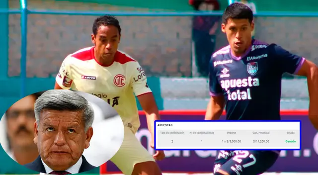 Un apostador hinchó por la UTC y gracias a goleada a la César Vallejo se llevó 11 mil soles. Un apostador hinchó por la UTC y gracias a goleada a la César Vallejo se llevó 11 mil soles.