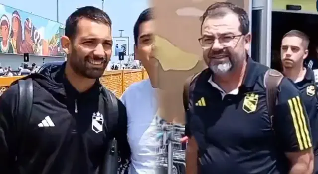 Sporting Cristal llegó a Lima tras su empate ante Cienciano.