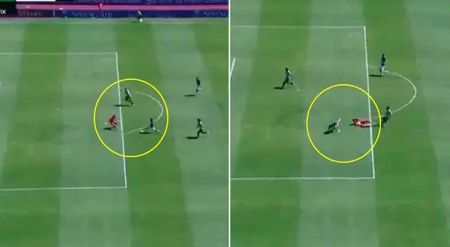 Piero Quispe perdió una clara chance de gol para Pumas
