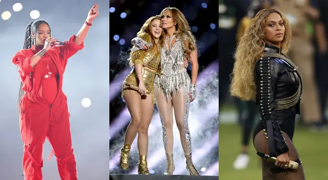 Conoce cuáles son los halftime show más vistos de la historia en el Super Bowl.