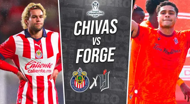Chivas vs. Forge FC por Concachampions Chivas vs. Forge FC por Concachampions