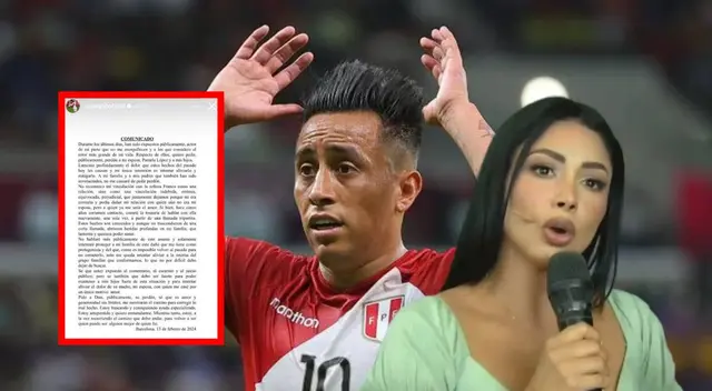 Pamela Franco sale al frente tras comunicado de Christian Cueva