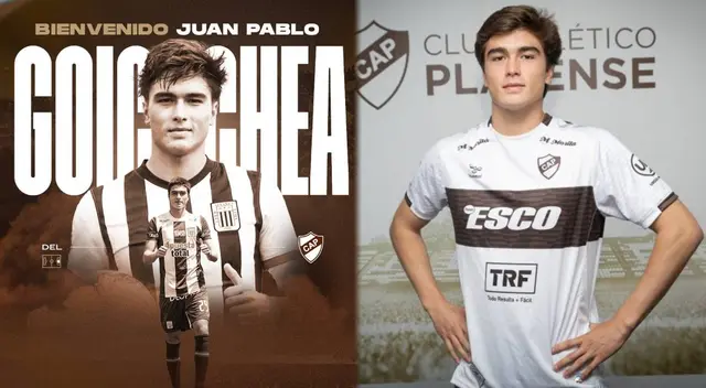 El ex Alianza Lima Juan Pablo Goicochea fue presentado por todo lo alto en Platense. El ex Alianza Lima Juan Pablo Goicochea fue presentado por todo lo alto en Platense.