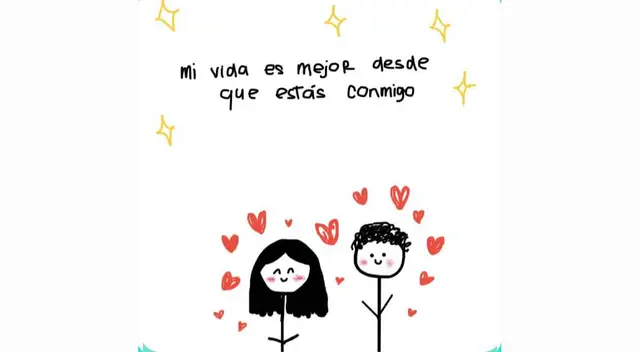 Dedícale esta corto mensaje de amor a tu pareja por San Valentín.