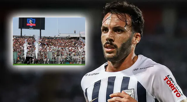 Pieza de Alianza Lima es captado en estadio de Chile