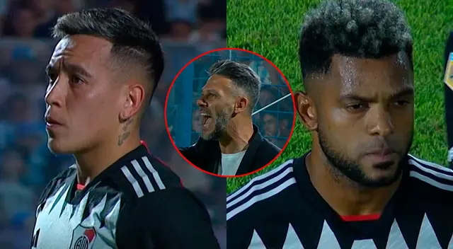 Esequiel Barco y Miguel Borja estuvieron involucrados en una polémmica.
