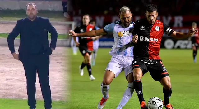 El técnico argentino solo ganó un partido en el año con Melgar. Foto: Composición Líbero/ESPN/Conmebol Libertadores El técnico argentino solo ganó un partido en el año con Melgar. Foto: Composición Líbero/ESPN/Conmebol Libertadores