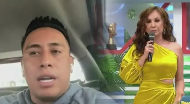 El futbolista Christian Cueva protagonizó tenso momento con Janet Barboza en vivo.