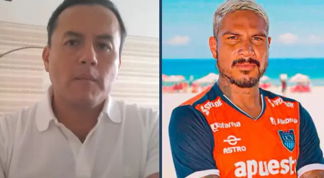 El presidente de César Vallejo habó sobre Paolo Guerrero.