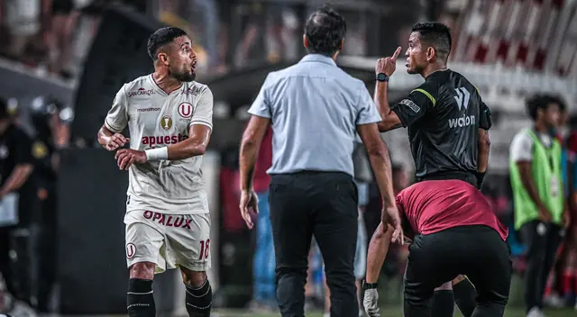 Ureña fue expulsado ante Atlético Grau y recibió una fecha de suspensión.