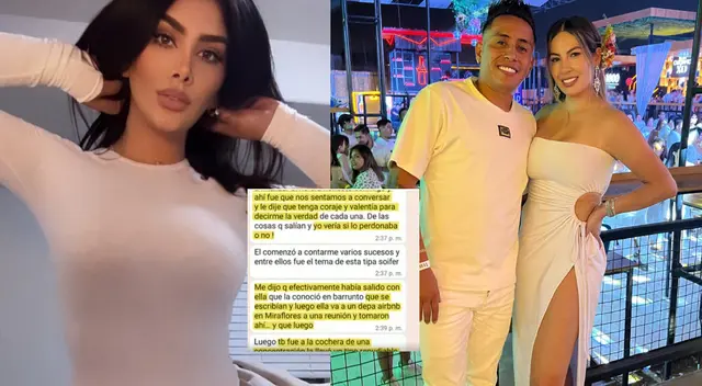 Pamela López desmiente a Cueva sobre infidelidad