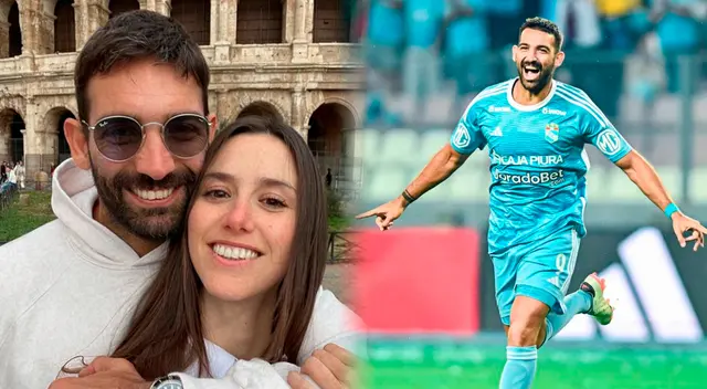 La esposa de Martín Cauteruccio reaccionó al hat-trick en el partido de Sporting Cristal vs. Los Chankas.