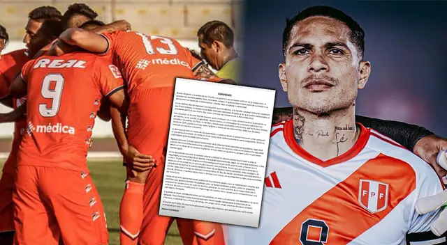Paolo Guerrero lanzó comunicado en redes sociales