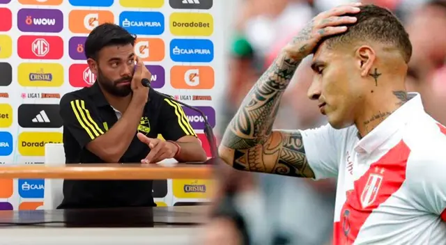 Leandro Sosa habló de Paolo Guerrero en conferencia de Sporting Cristal