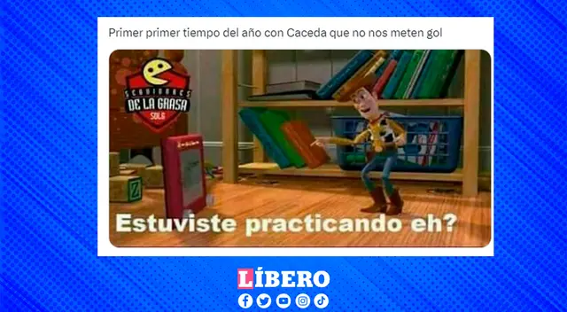 El guardameta es protagonista de divertido meme tras no recibir gol en el primer tiempo.