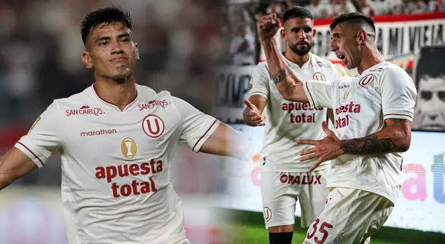 José Rivera y Diego Dorregaray llevan 2 goles cada uno en 4 fechas de la Liga 1. Foto: Composición Líbero/Universitario
