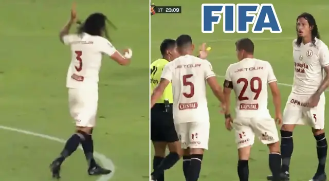 Exárbitro FIFA aseguró que Williams Riveros debió ser expulsado tras reclamo contra Bruno Pérez