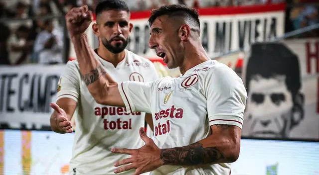 Diego Dorregaray registra dos goles en la Liga 1 2024.
