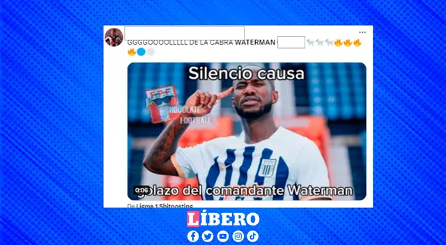 "Silencio causa" es uno de los mensajes de los memes de Waterman.