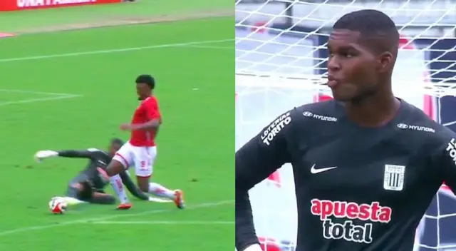 Ángel de la Cruz cometió un penal contra Comercio. Ángel de la Cruz cometió un penal contra Comercio.