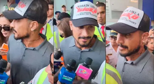 Paolo Guerrero se encuentra en Lima.