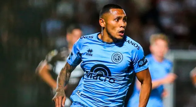 Reyna anotó su primer gol con Belgrano en su quinto duelo con el club.