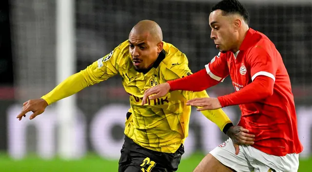 PSV vs. Borussia Dortmund por Champions League