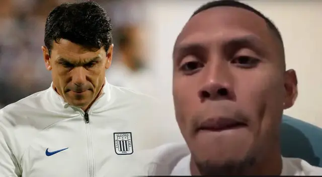 Bryan Reyna confirmó que nunca se llevó bien con Larriera en Alianza Lima.