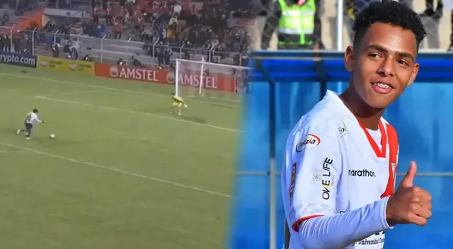¿Quién es Paniagua, el boliviano de 16 años que marcó el 6-1 a Cristal en Libertadores?