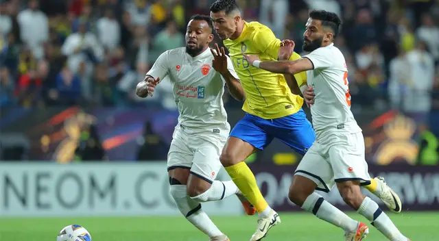 Al Nassr de Cristiano Ronaldo venció 2-0 a Al Feiha. Al Nassr de Cristiano Ronaldo venció 2-0 a Al Feiha.