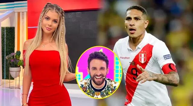 La conductora y el jugador peruano habrían tenido amorío en 2017, según Rodrigo Gonzáles.