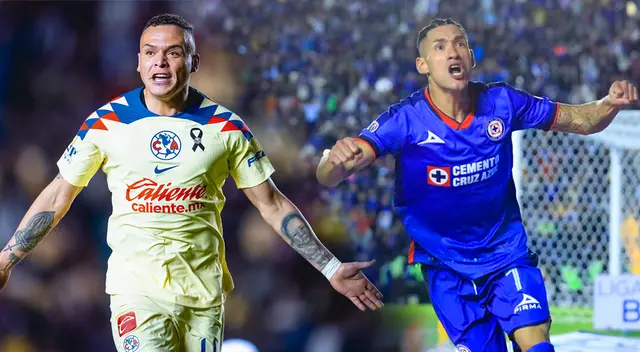El último partido entre ambos terminó con triunfo 3-2 por parte de América. Foto: Composición Líbero/América/Cruz Azul