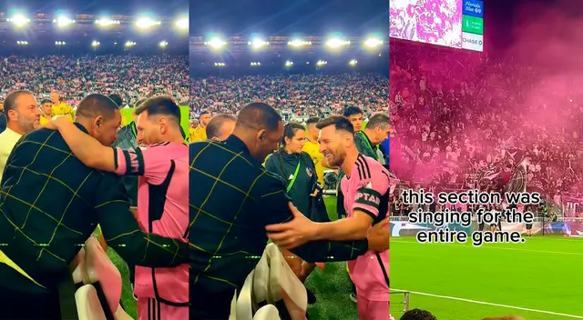 Will Smith conoció a Lionel Messi en un partido del Inter de Miami en la MLS. Will Smith conoció a Lionel Messi en un partido del Inter de Miami en la MLS.