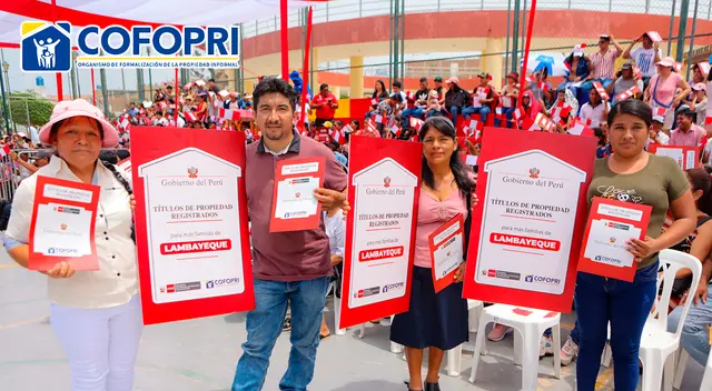 Conoce más detalles sobre el proceso de título de propiedad por parte de Cofopri. Conoce más detalles sobre el proceso de título de propiedad por parte de Cofopri.