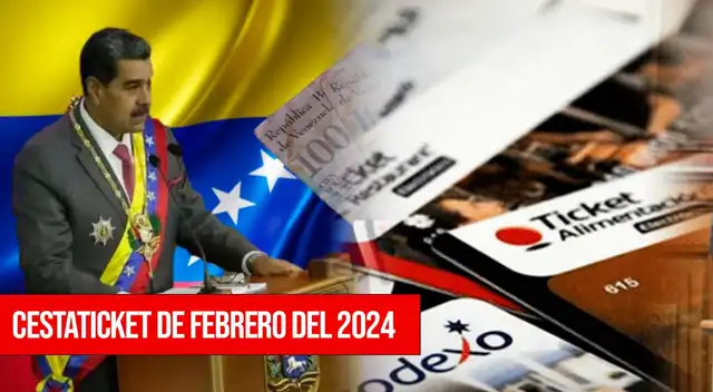 MPPE anunció la entrega del Cestaticket del mes de febrero del 2024.