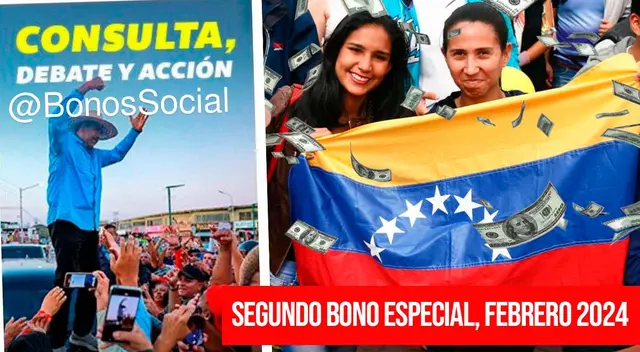Inician entrega del Segundo Bono Especial del mes de febrero 2024.