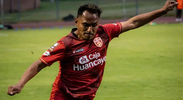Lliuya anotó uno de los cuatro goles de Sport Huancayo ante Alianza Atlético.